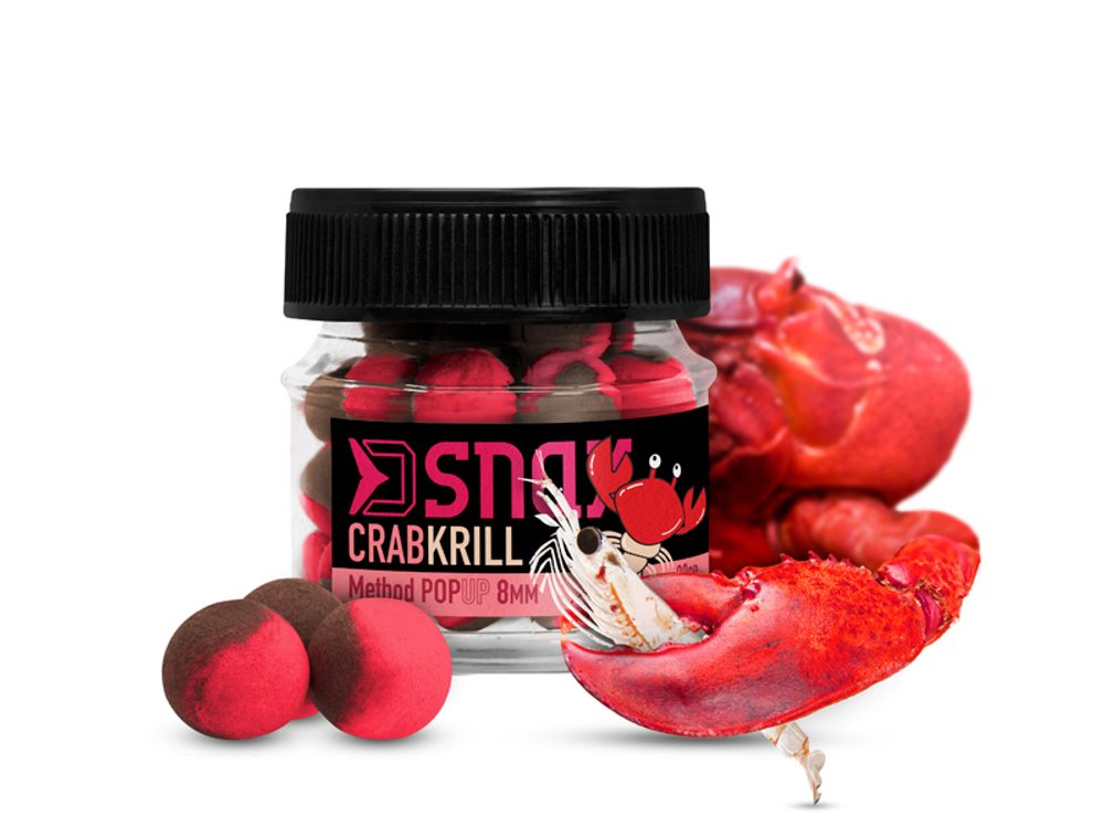 E-shop Delphin Plovoucí nástraha D Snax Pop Krab-Krill 20g - 10mm,Delphin Plovoucí nástraha D Snax Pop Krab-Krill 20g - 10mm