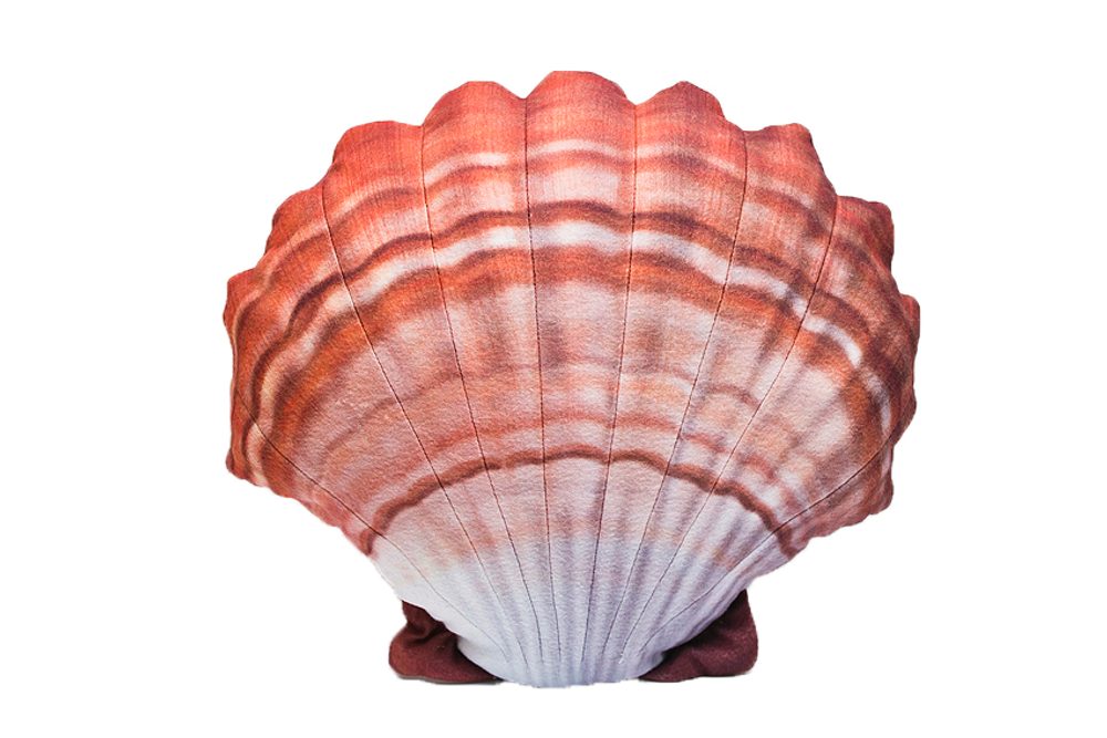 E-shop Gaby Polštář Mušle oranžová 45 cm