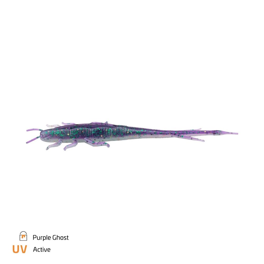 Zeck Gumová nástraha BA Shaky Sneaker 8cm 9ks - Purple Ghost