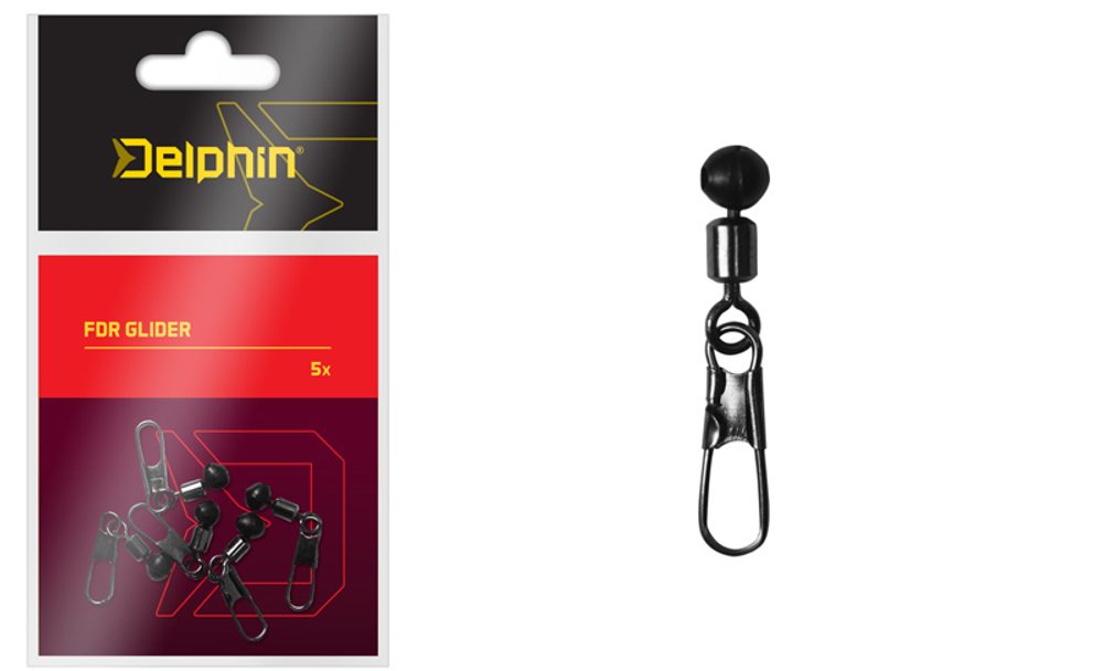 E-shop Delphin Obratlík s karabinkou FDR Glider 5ks,Delphin Obratlík s karabinkou FDR Glider 5ks