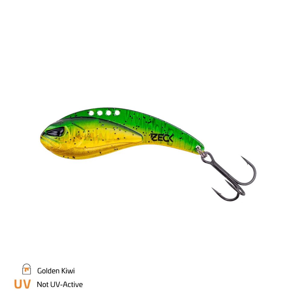 E-shop Zeck cikáda Blade Shaker 7cm 25g - Golden Kiwi,Zeck cikáda Blade Shaker 7cm 25g - Golden Kiwi
