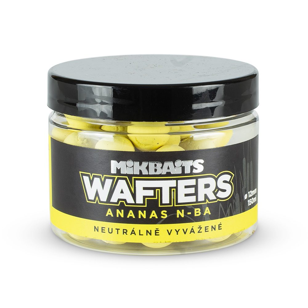 Fotografie Mikbaits Boilie vyvážené nástrahy Wafters 150ml - Ananas N-BA 12mm