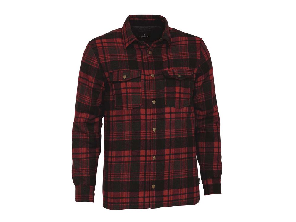 Kinetic Flanelová košile Lumber Jacket Red - XXL