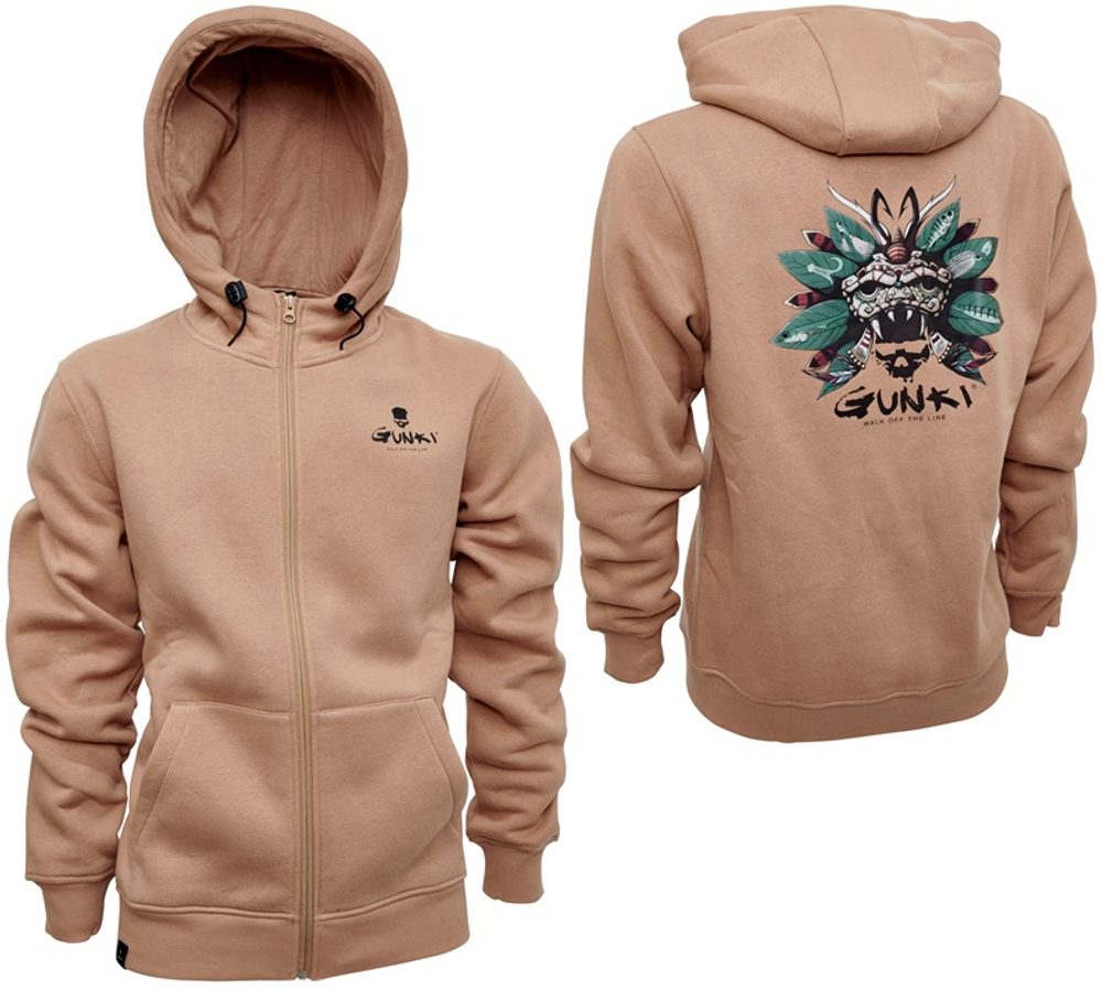 E-shop Gunki Rybářská Mikina Chief Caramel - 2XL,Gunki Rybářská Mikina Chief Caramel - 2XL