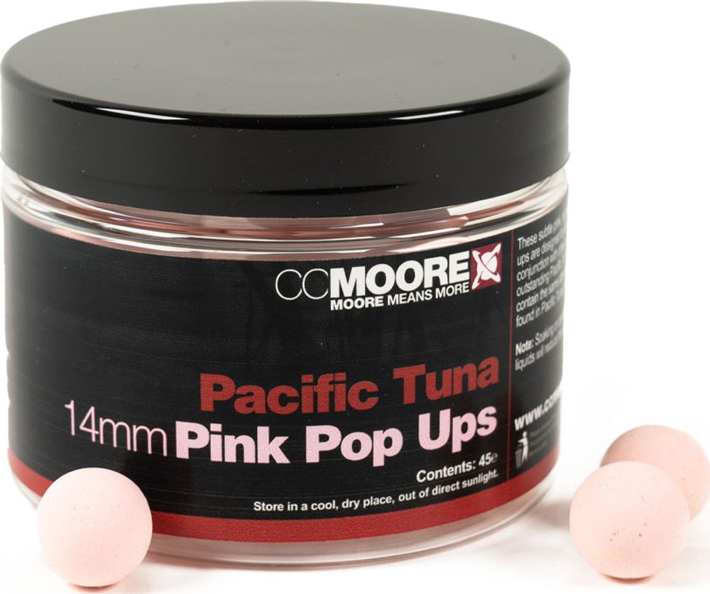 E-shop CC Moore Plovoucí boilie Pacific Tuna Pop Ups Pink - 12mm 55ks,CC Moore Plovoucí boilie Pacific Tuna Pop Ups Pink - 12mm 55ks
