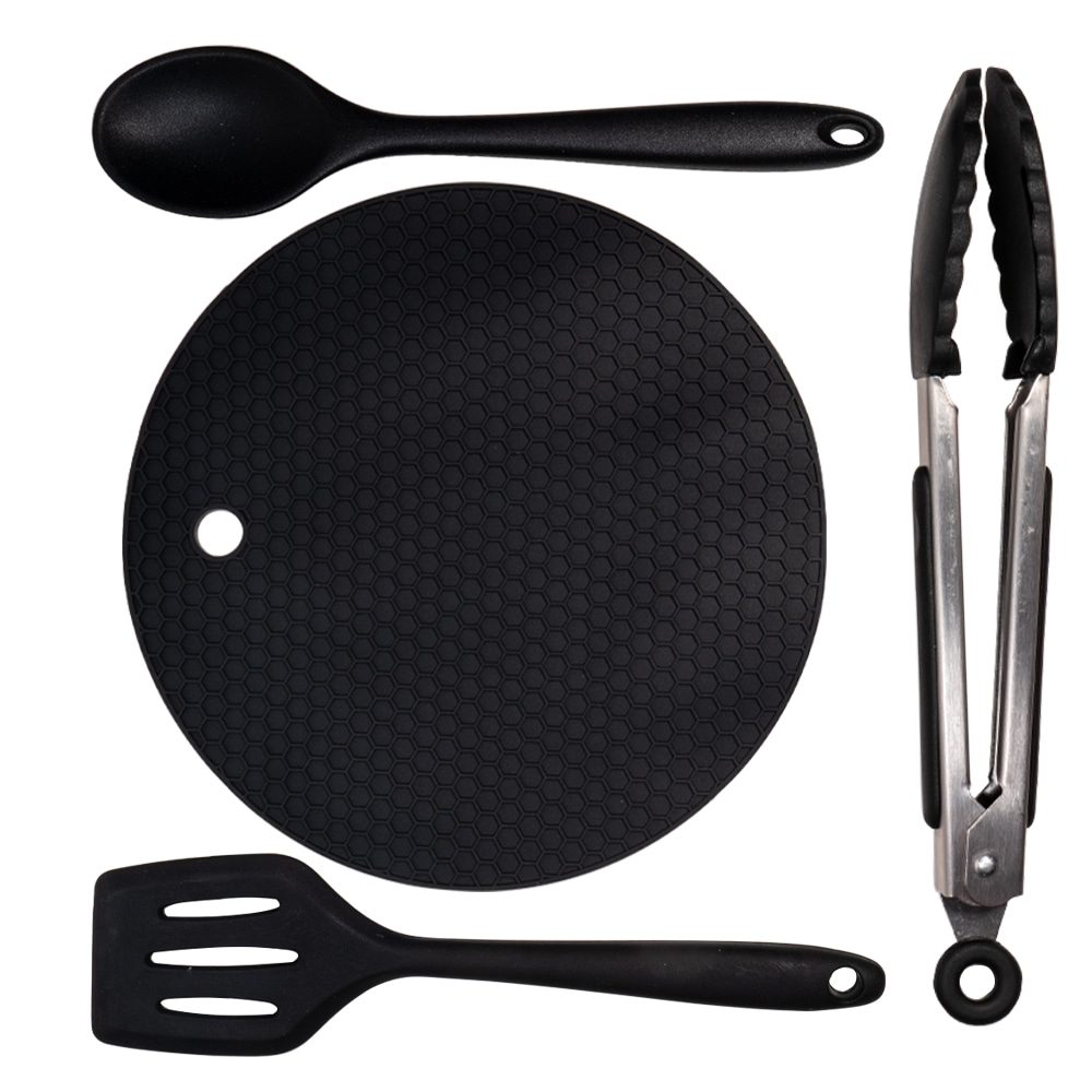 E-shop Giants Fishing Sada silikonového nádobí s podložkou Eazi Utensil Set,Giants Fishing Sada silikonového nádobí s podložkou Eazi Utensil Set