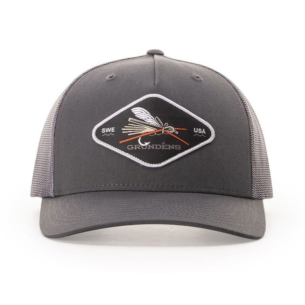 Grundéns Kšiltovka CC Hopper Trucker Charcoal O/S