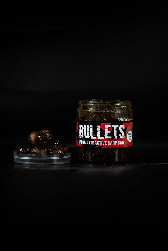 E-shop G.B.U. Dipované boilies BULLETS ANARCHY 200g - 20mm,G.B.U. Dipované boilies BULLETS ANARCHY 200g - 20mm