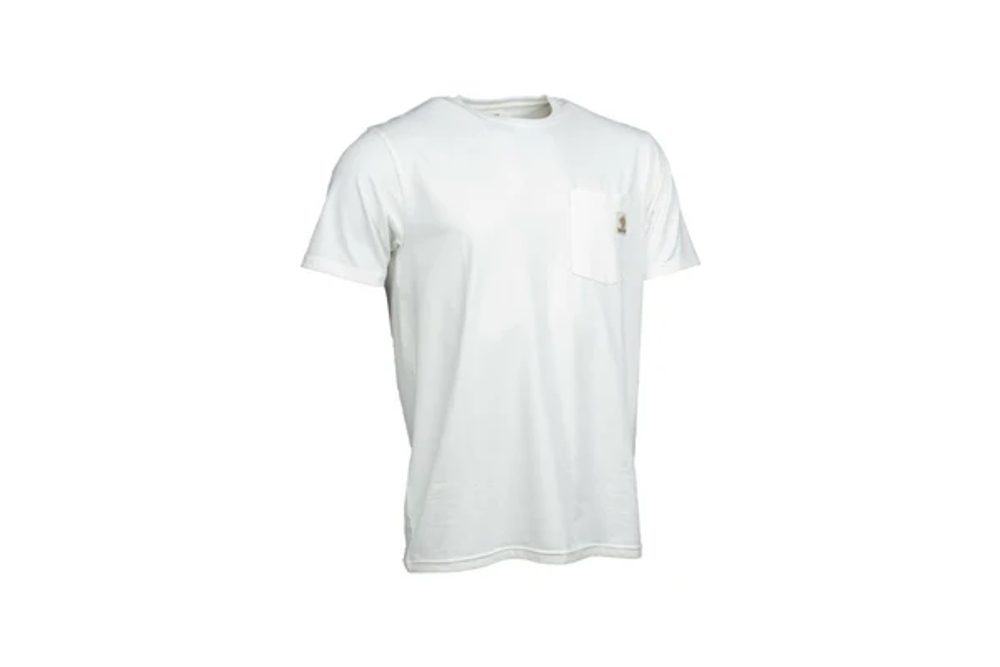 E-shop Nash Triko Make It Happen Badge Pocket T Shirt Ecru - L,Nash Triko Make It Happen Badge Pocket T Shirt Ecru - L