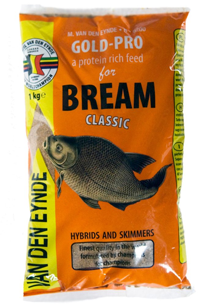 E-shop MVDE Krmítková směs Gold Pro Bream 1kg - Bream Classic,MVDE Krmítková směs Gold Pro Bream 1kg - Bream Classic