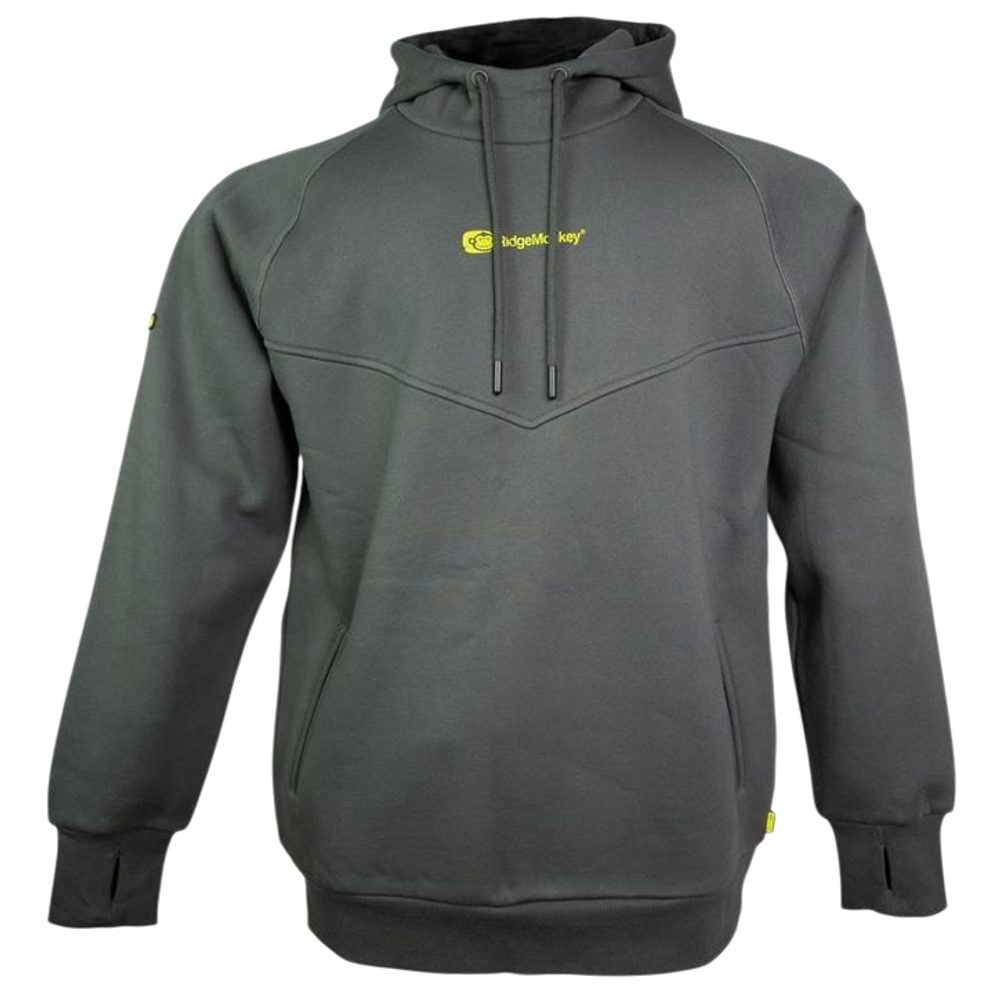 RidgeMonkey Rybářská Mikina APEarel ThermaPro Heavyweight Hoody Green - S