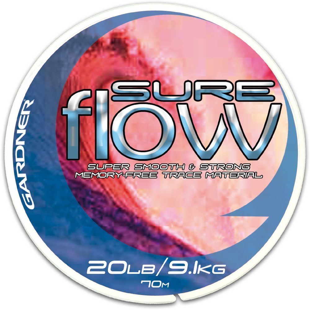Fotografie Gardner Návazcový vlasec Sure Flow Clear 70m - 13,6kg (30lb)