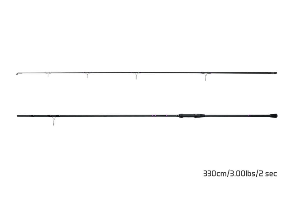 Delphin Prut Corsa Black Carp SiC 330cm 3lb 2díl