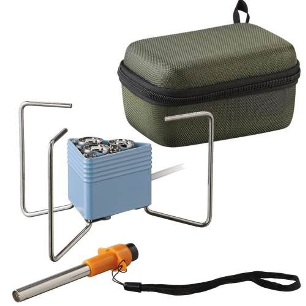 Fotografie Meva Rybářský vařič Triangle + zapalovač
