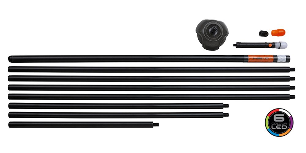 Fox Tyčová bójka Halo Illuminated Marker Pole Kit - set 1tyč 7m,Fox Tyčová bójka Halo Illuminated Marker Pole Kit - set 1tyč 7m