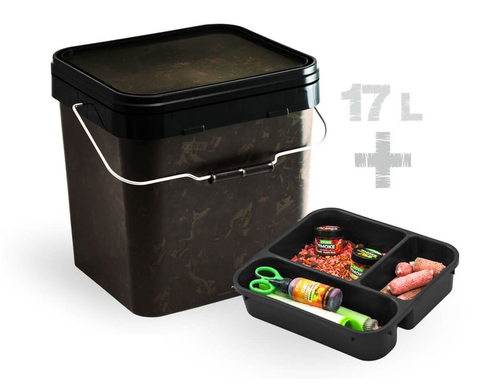 E-shop Zfish Kbelík Z-Core Camo Bucket 17L + Vnitřní Vložka,Zfish Kbelík Z-Core Camo Bucket 17L + Vnitřní Vložka