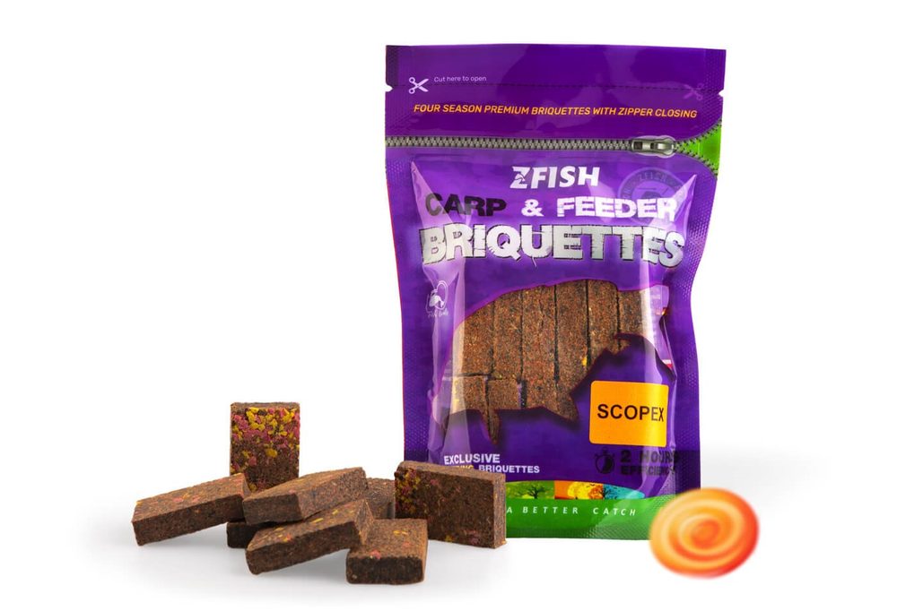 E-shop Zfish Zakrmovací Brikety 220g - Scopex,Zfish Zakrmovací Brikety 220g - Scopex