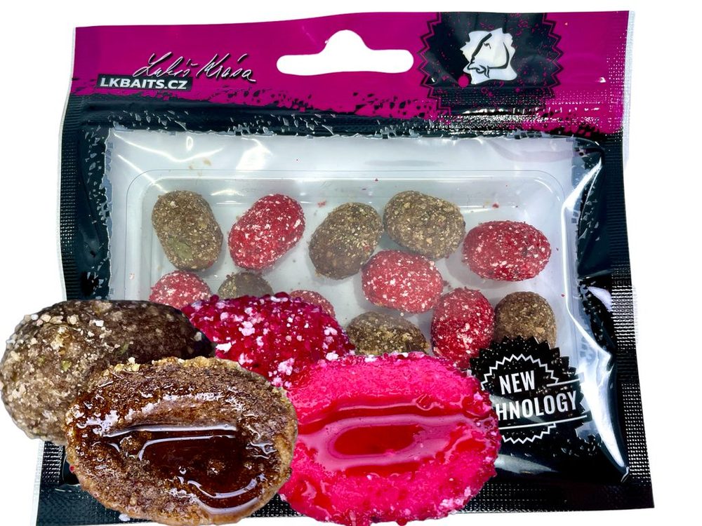 Fotografie LK Baits Nutrigo Wafters 14mm 12ks - Fish Mix