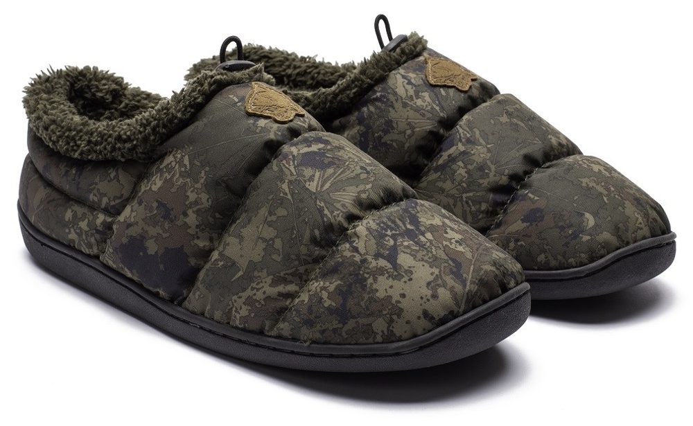 E-shop Nash Nazouváky Camo Deluxe Bivvy Slippers - 38,Nash Nazouváky Camo Deluxe Bivvy Slippers - 38