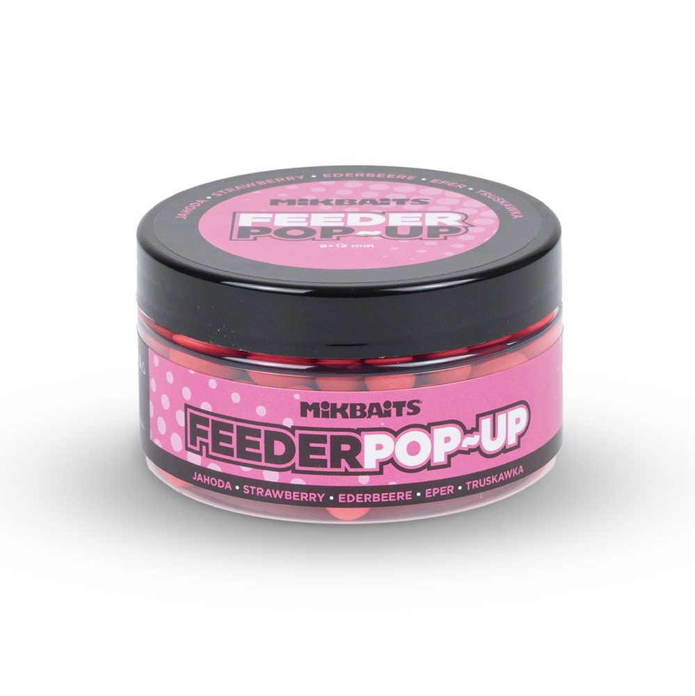 E-shop Mikbaits Boilies Feeder pop-up 8+12mm 100ml - Jahoda,Mikbaits Boilies Feeder pop-up 8+12mm 100ml - Jahoda