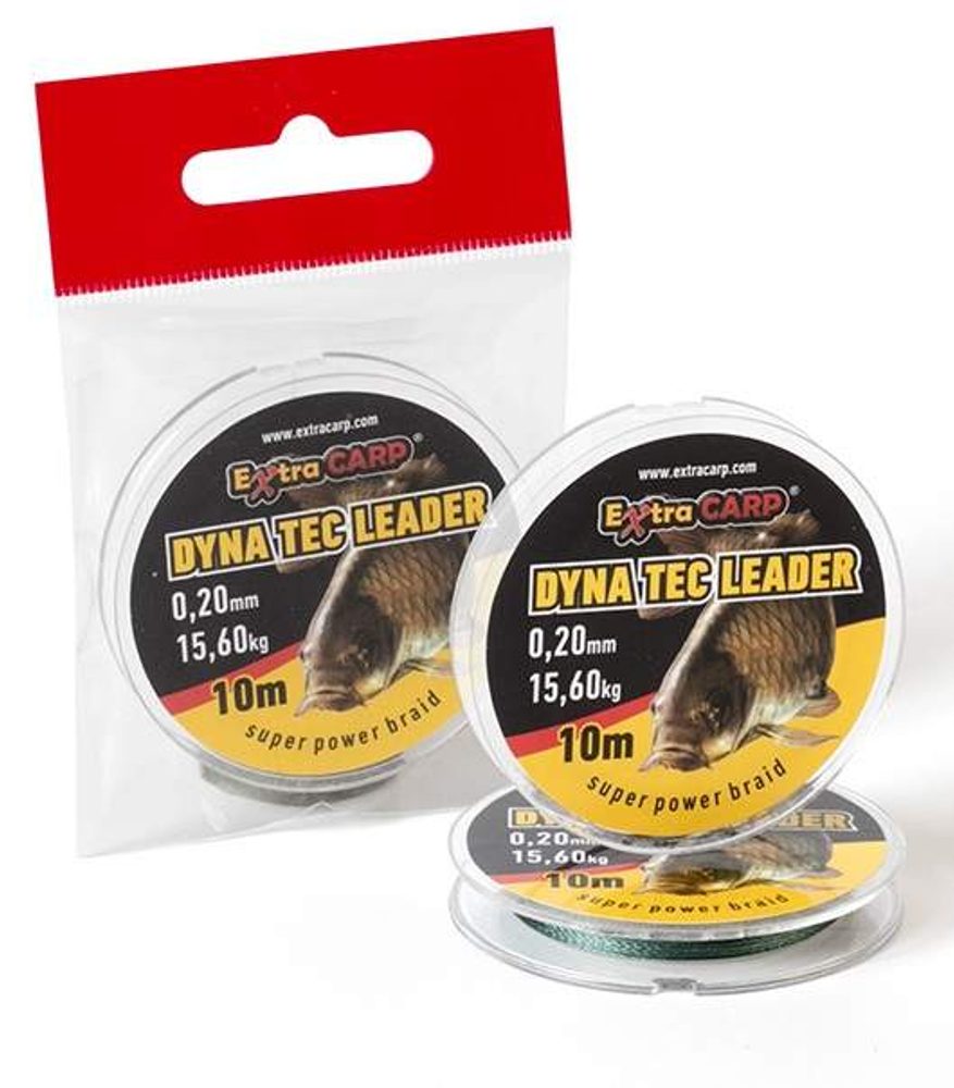 E-shop Extra Carp Návazcová šňůra Dyna Tec Leader 10m - 0,18mm - 13,5kg,Extra Carp Návazcová šňůra Dyna Tec Leader 10m - 0,18mm - 13,5kg