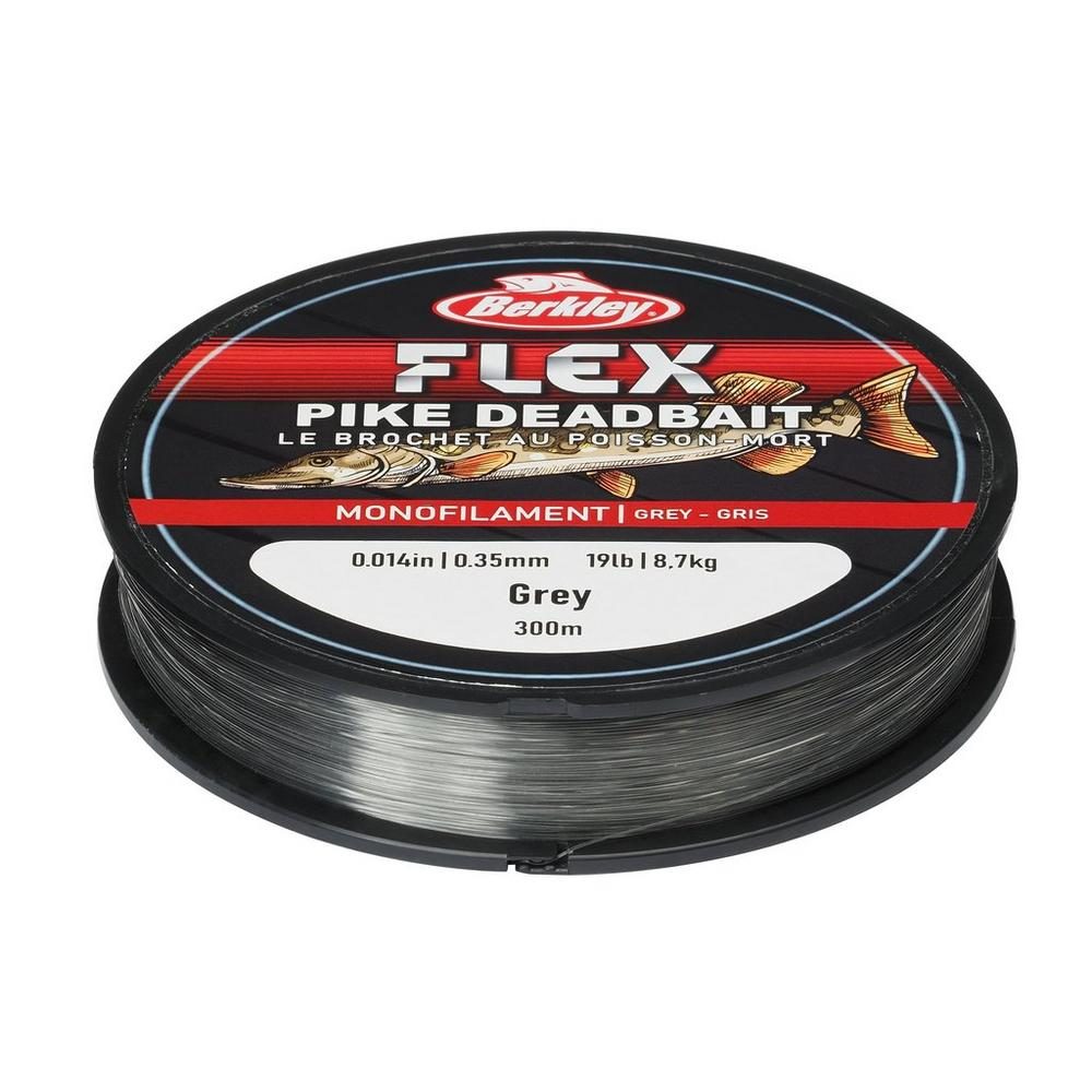 E-shop Berkley Vlasec Flex Pike Deadbait Grey 300m - 0,30mm 6,8kg,Berkley Vlasec Flex Pike Deadbait Grey 300m - 0,30mm 6,8kg
