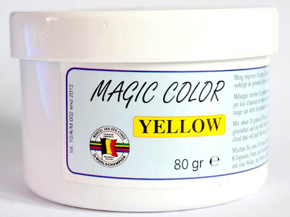 E-shop MVDE Barva do návnad Magic Color 100g - Yellow