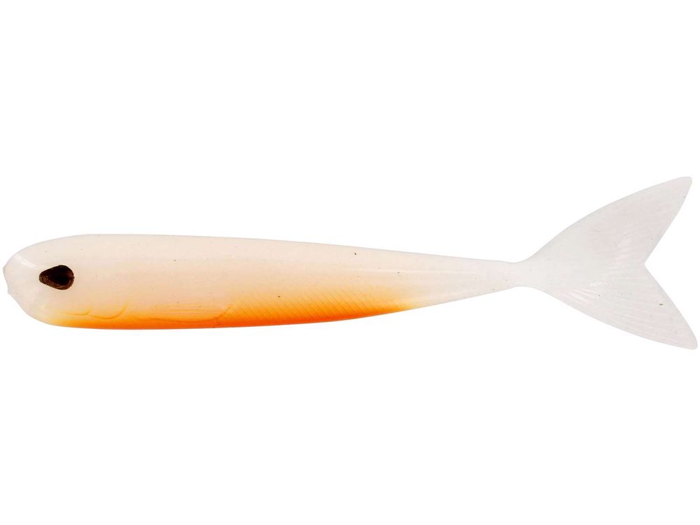 E-shop Westin Gumová nástraha MegaTeez V-Tail Orange Snow 8ks - 5cm 1g,Westin Gumová nástraha MegaTeez V-Tail Orange Snow 8ks - 5cm 1g