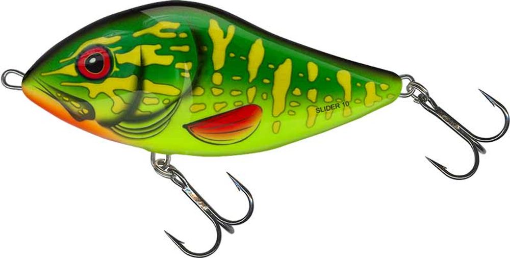 Salmo Wobler Slider Sinking 10cm - Green Pike,Salmo Wobler Slider Sinking 10cm - Green Pike