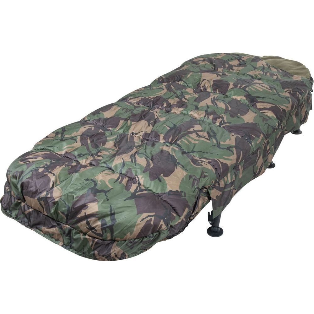 E-shop Wychwood Rybářské lehátko + spací pytel Riot Tactical Compact 6 Leg Sleep System,Wychwood Rybářské lehátko + spací pytel Riot Tactical Compact 6 Leg S