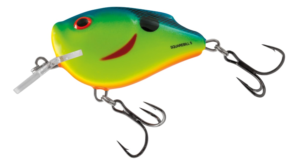 E-shop Salmo Wobler SquareBill Floating Chartreuse Powder Blue