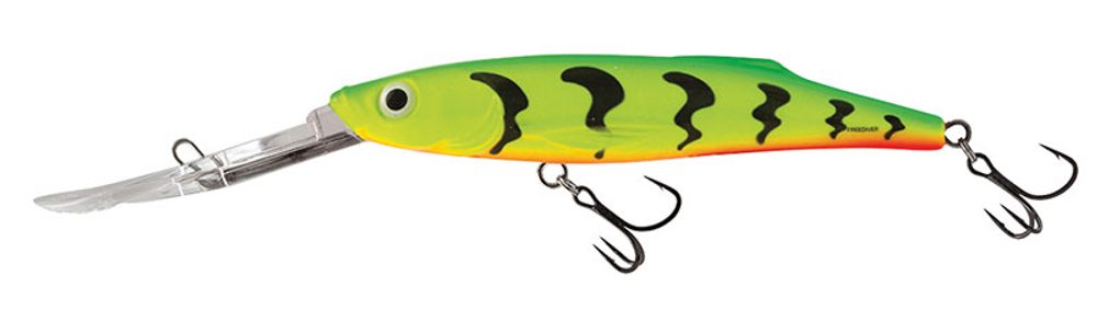 Salmo Wobler Freediver Super Deep Runner 9cm - Green Tiger,Salmo Wobler Freediver Super Deep Runner 9cm - Green Tiger