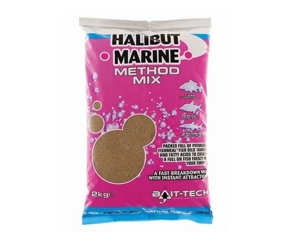 Bait-Tech krmítková směs Halibut Marine Method Mix 2 kg