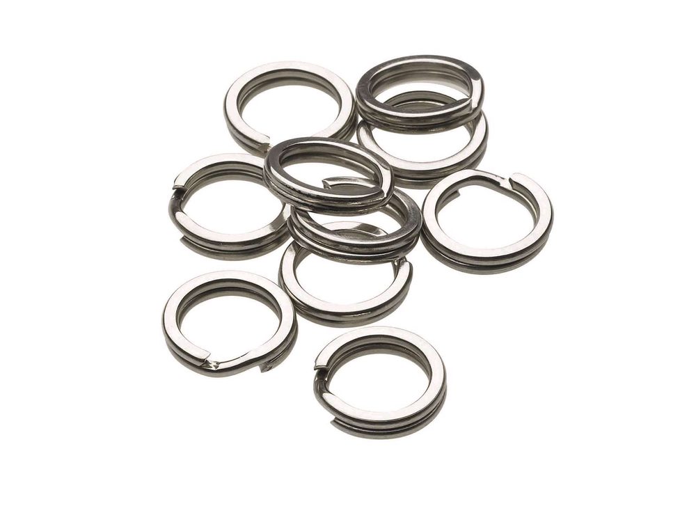 E-shop Kinetic Kroužky 3X Strong Splitring Stainless 10ks - 14mm,Kinetic Kroužky 3X Strong Splitring Stainless 10ks - 14mm