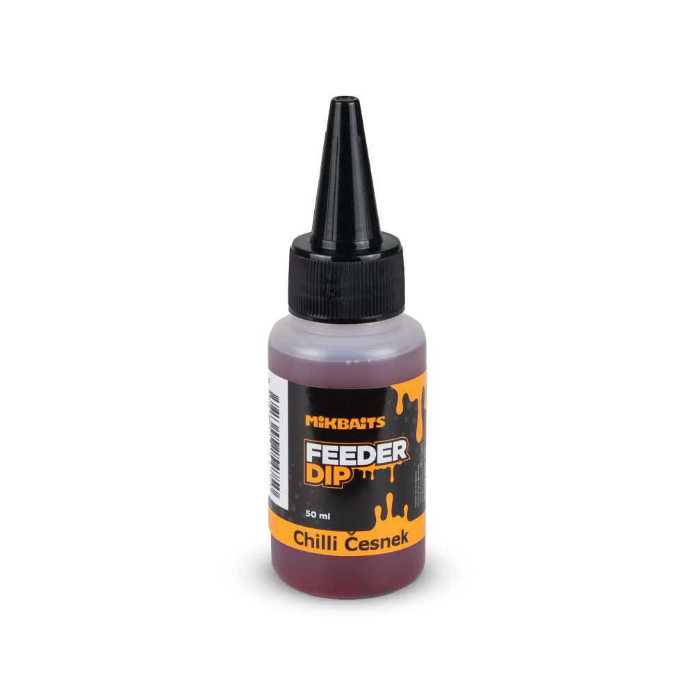 E-shop Mikbaits Feeder dip 50ml - Chilli česnek,Mikbaits Feeder dip 50ml - Chilli česnek