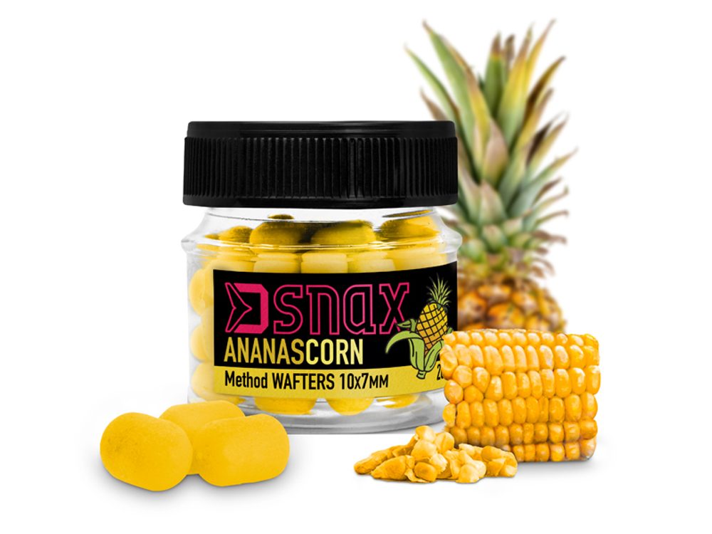 E-shop Delphin Nástraha D Snax Waft Kukuřice-Ananas 20g - 10x7mm,Delphin Nástraha D Snax Waft Kukuřice-Ananas 20g - 10x7mm