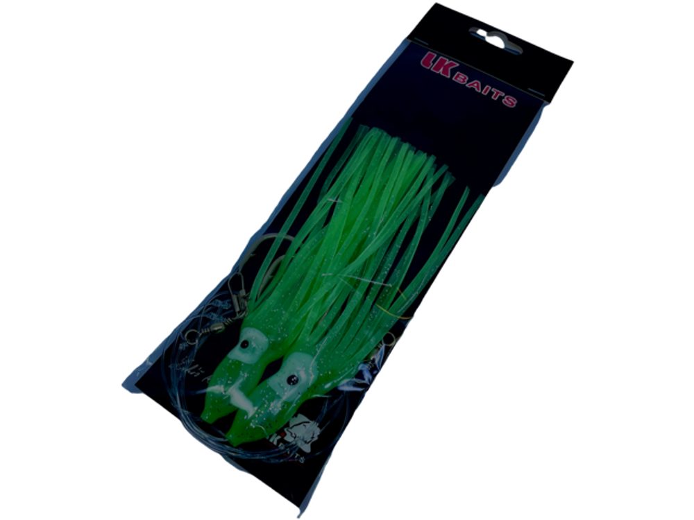E-shop LK Baits Návazec Chobotnice Lumino Green/Zelený - 8/0 12cm,LK Baits Návazec Chobotnice Lumino Green/Zelený - 8/0 12cm