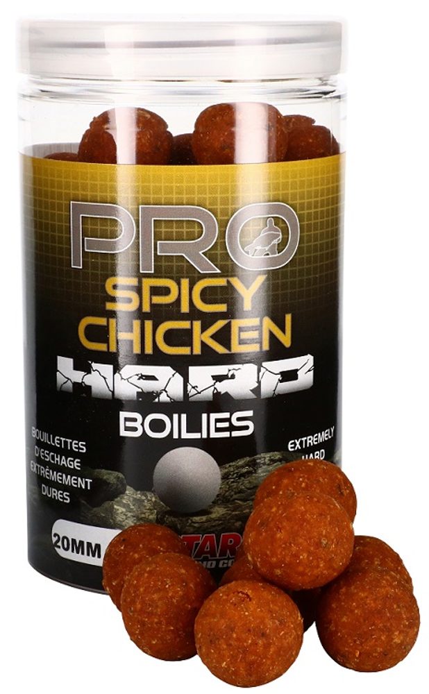 E-shop Starbaits Boilie Hard Probiotic Spicy Chicken 200g - 24mm
