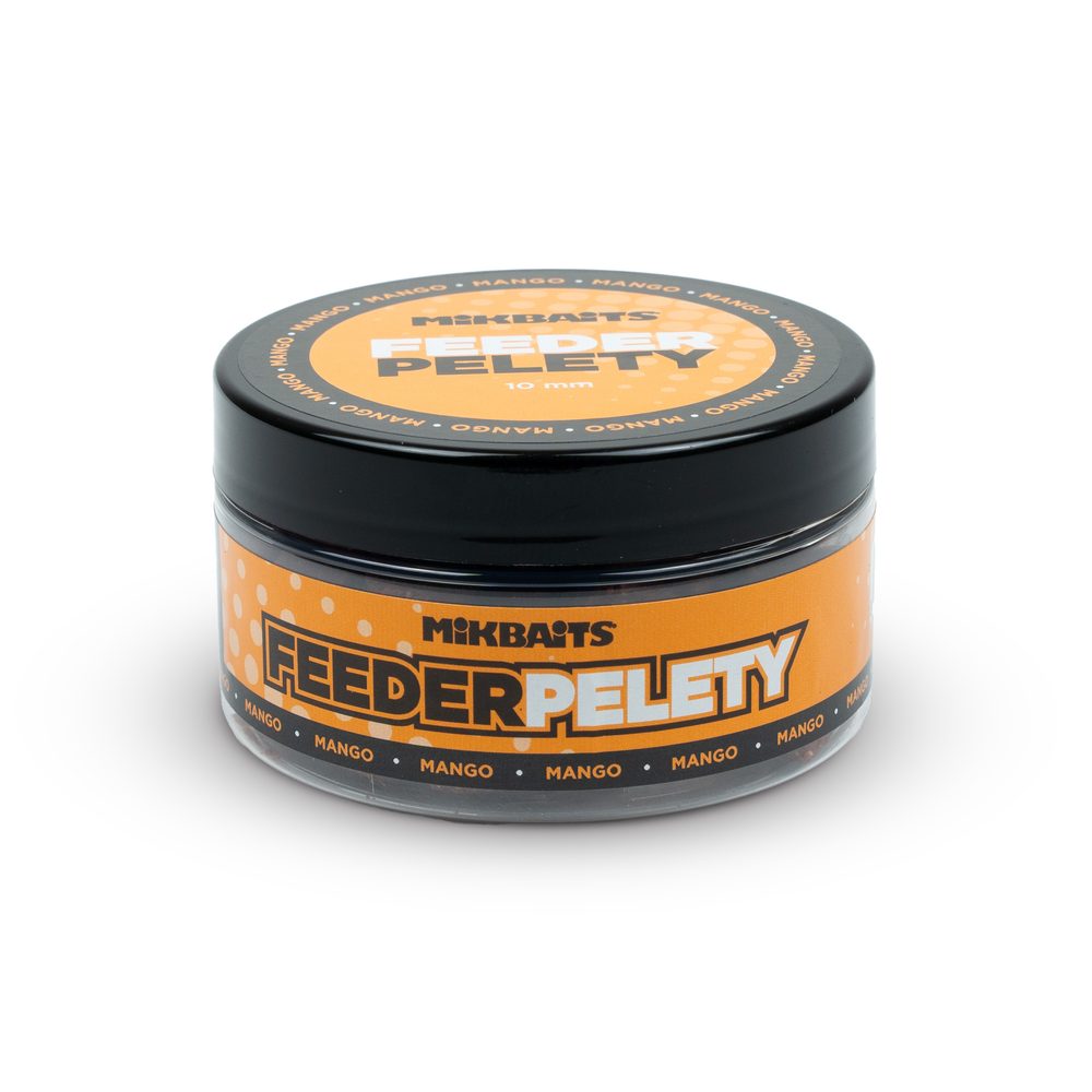 E-shop Mikbaits Feeder pelety 100ml - Mango,Mikbaits Feeder pelety 100ml - Mango