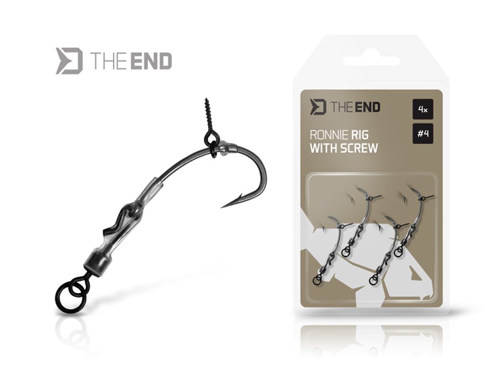 E-shop Delphin Montáž TheEND Ronnie Rig s vrtáčkem 4ks,Delphin Montáž TheEND Ronnie Rig s vrtáčkem 4ks