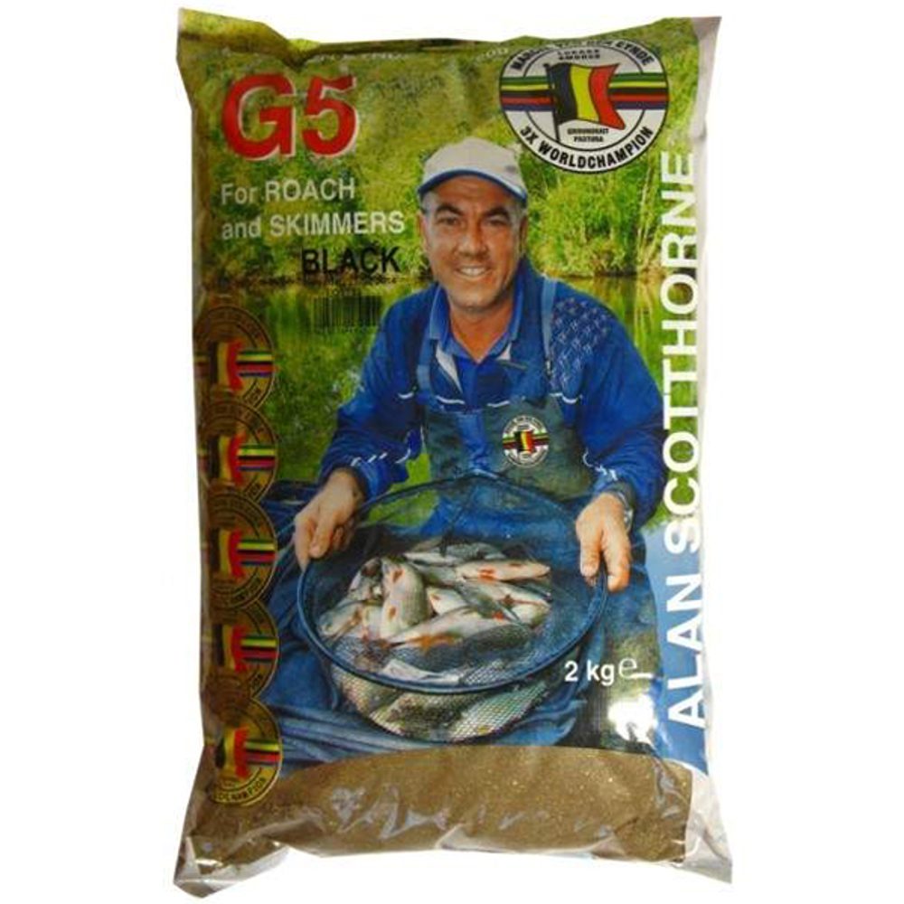 E-shop MVDE Krmítková směs G5 2kg - Black,MVDE Krmítková směs G5 2kg - Black