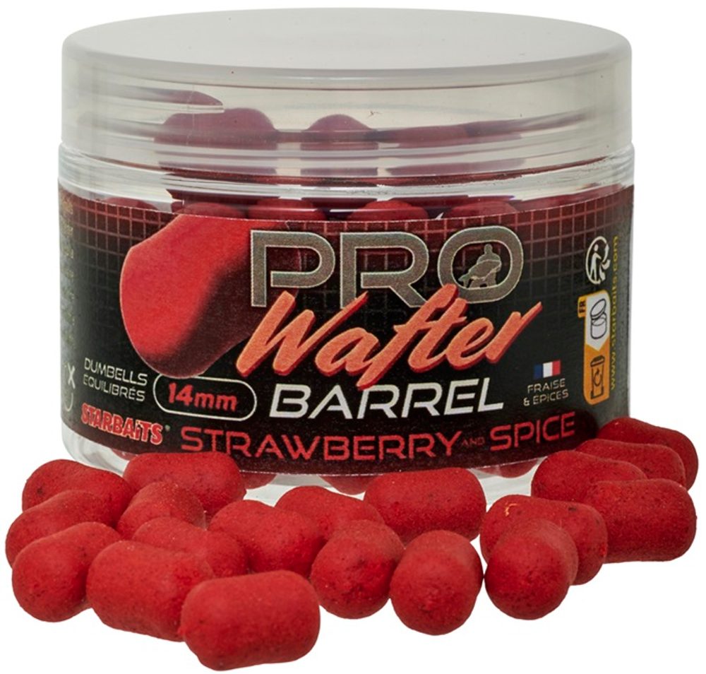 E-shop Starbaits Boilies Wafter Strawberry Spice 14mm 50g,Starbaits Boilies Wafter Strawberry Spice 14mm 50g