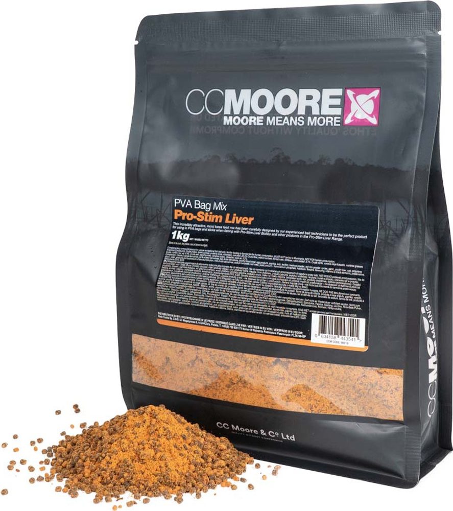 E-shop CC Moore Směs PVA Bag Mix 1kg - Pro-Stim Liver,CC Moore Směs PVA Bag Mix 1kg - Pro-Stim Liver