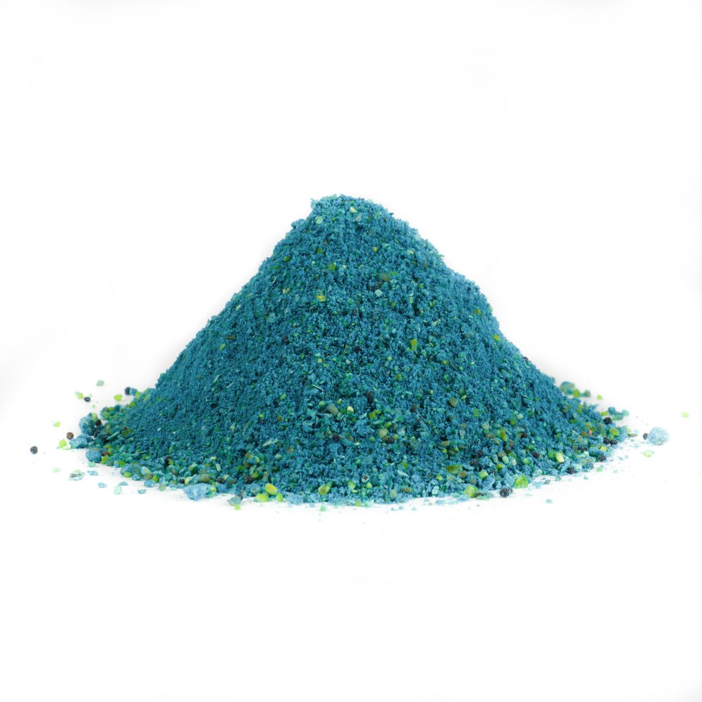 E-shop Mikbaits Carp Feeder mix 1kg - Modrý česnek,Mikbaits Carp Feeder mix 1kg - Modrý česnek