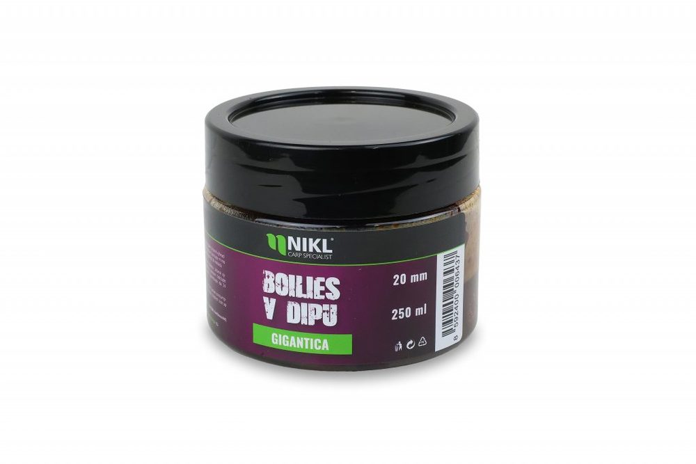 E-shop Nikl Boilies v dipu Gigantica 250g - 20mm,Nikl Boilies v dipu Gigantica 250g - 20mm