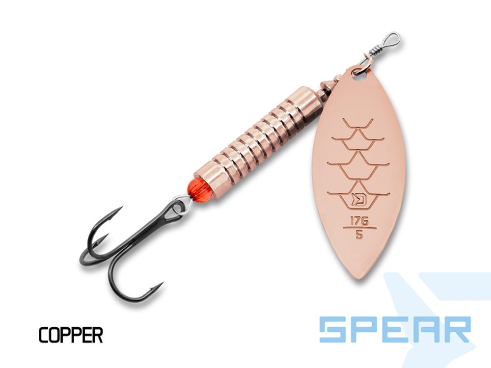 Delphin Třpytka Spear Copper - vel.0  3g,Delphin Třpytka Spear Copper - vel.0  3g