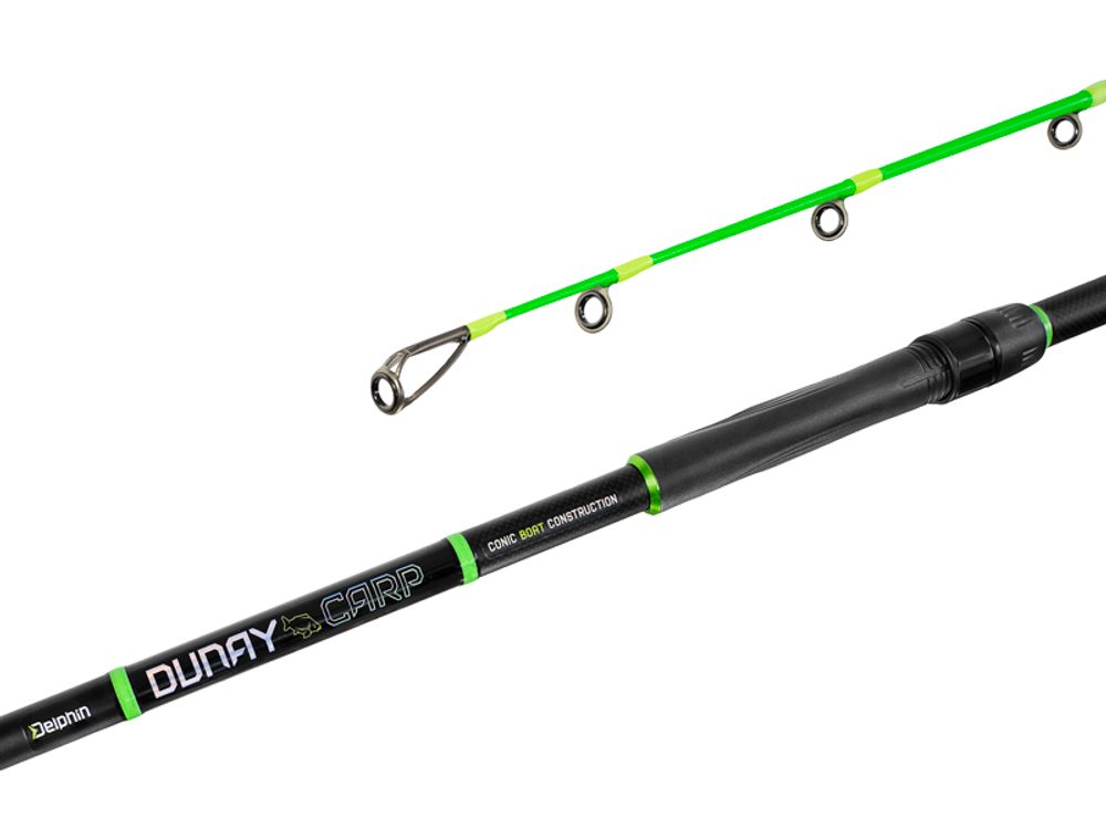 Delphin Prut Dunay Carp 2,4m 200g 2díl,Delphin Prut Dunay Carp 2,4m 200g 2díl