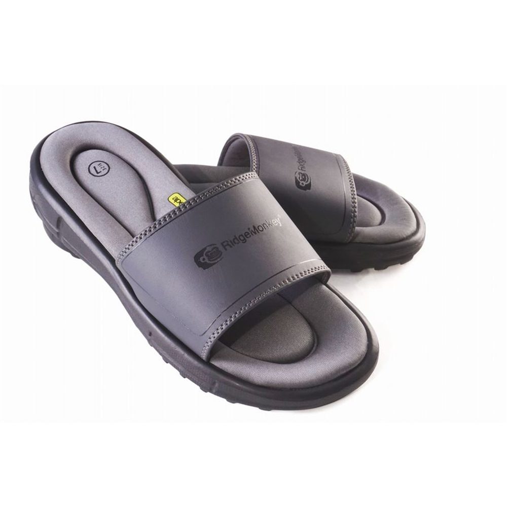 E-shop RidgeMonkey Pantofle APEarel Dropback Sliders Grey