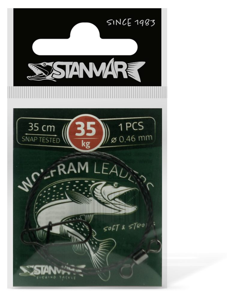 E-shop Stan-Mar Wolframové lanko 35cm - 35kg 1ks,Stan-Mar Wolframové lanko 35cm - 35kg 1ks
