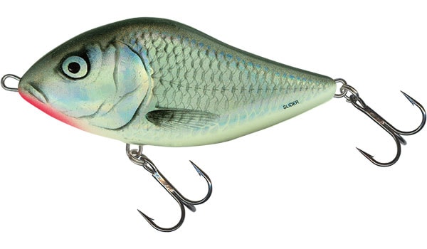 E-shop Salmo Wobler Slider Floating 10cm - Holo Grey Shiner